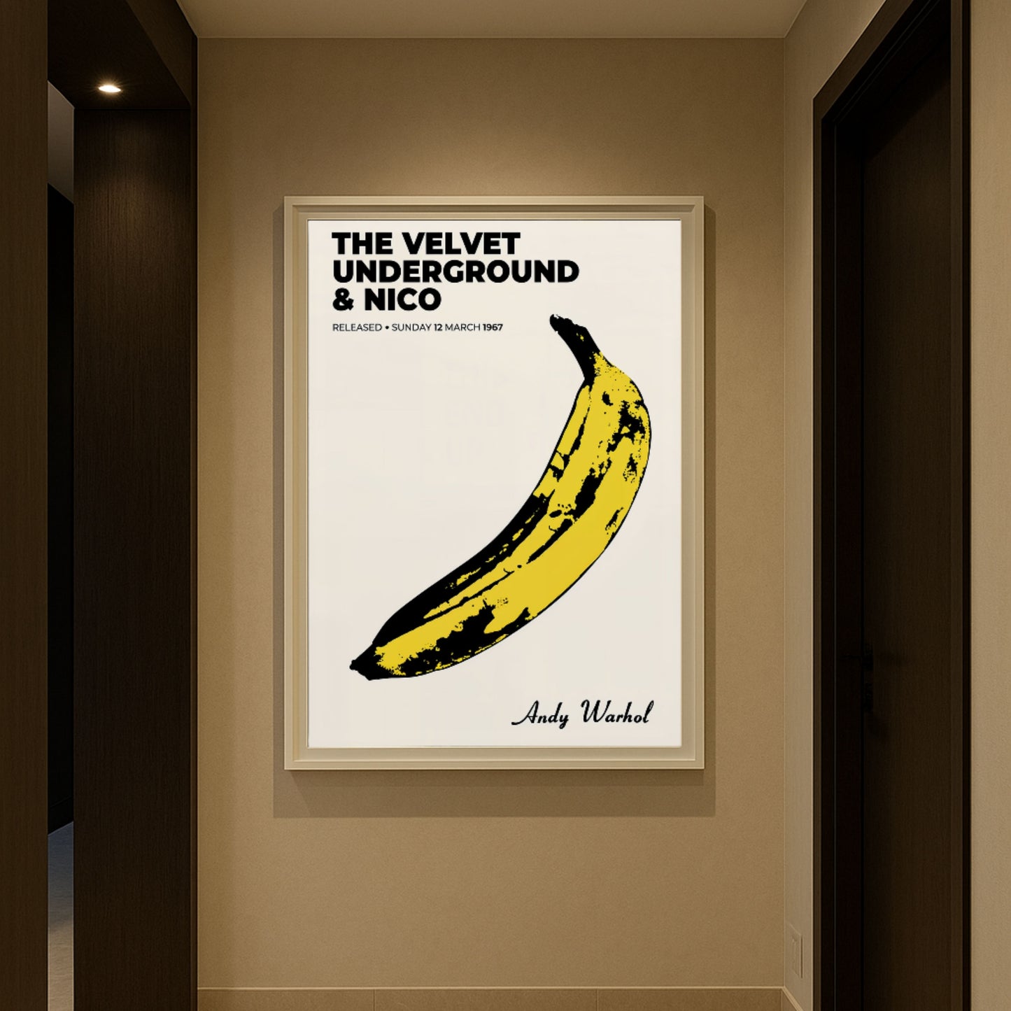The Velvet Underground & Nico – Andy Warhol Banana Poster (1967)