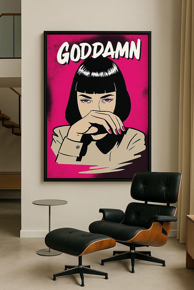 GODDAMN – Noir Pop Femme