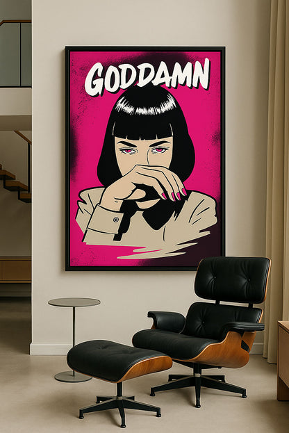 GODDAMN – Noir Pop Femme