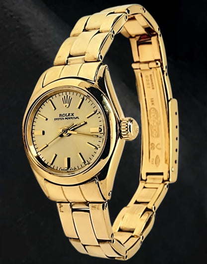 Golden Legacy: Rolex Oyster Perpetual